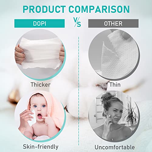 Toalha de viagem comprimida, toalha de acampamento DOPI, grande e grossa, toalhas de compressão, len