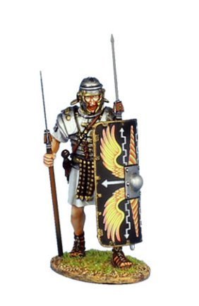 First LegionROM153 Imperial Roman Legionary with Two Pilum - Legio II Augusta