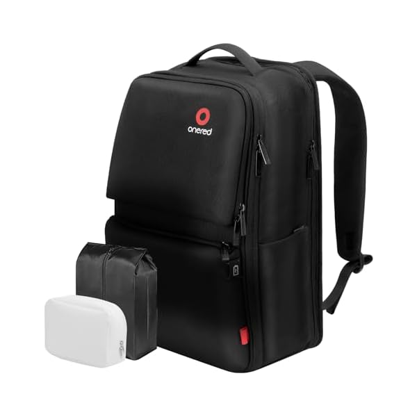 Travel Backpack, 40l Extra Large Travel Backpack For Men, Airline & Tsa Approved Carry On Luggage, College Backpacks For Women, Business 15.6 Inch Laptop Backpack - Black