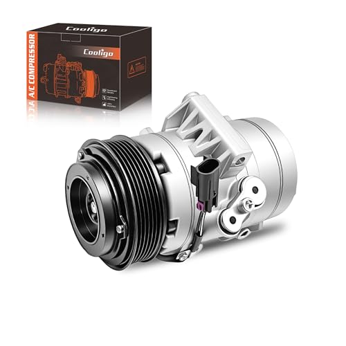 Image of Air Conditioner AC Compressor with Clutch Fits for Mercury Milan 2006-2011 | A /C Compressor with Clutch Compatible with Ford Fusion 2010-2012,Replaces CO 11212C,#8E5Z19703A,8E5Z19703C