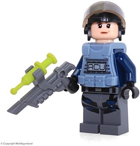 LEGO Jurassic World Female ACU Minifigure in armor