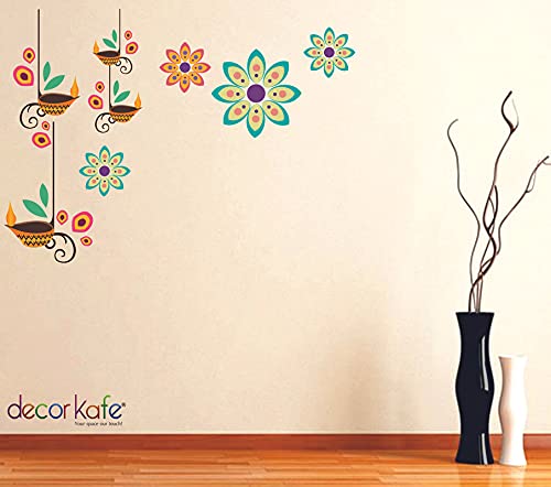 Meet Cute™ Diya Wall Sticker for Living Room, Bed Room, Kide Room (B09FZRHVL7) Amazon Price History, Amazon Price Tracker