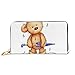 Produktbild JHGFG Mode Handtasche Reißverschluss Brieftasche Teddybär Regenschirm Gummistiefel Telefon Kupplung Geldbörse Abendkupplung Blockieren Leder Brieftasche Multi Card Organizer
