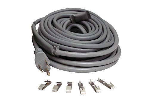 Wrap-On 14040 Roof and Gutter Cable, Grey, 40 Feet