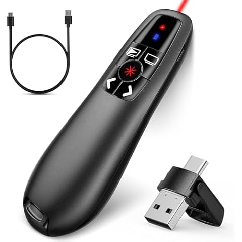 NinjaABXY 2-in-1 USB Type C Presentation Clicker Cover