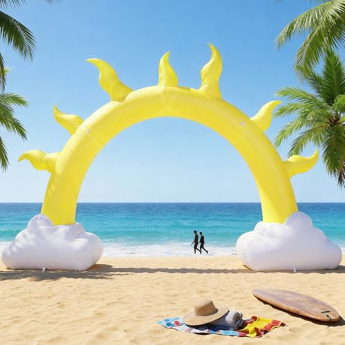 10 Ft Summer Sun Inflatables Arch Giant Sun Inflation Arch
