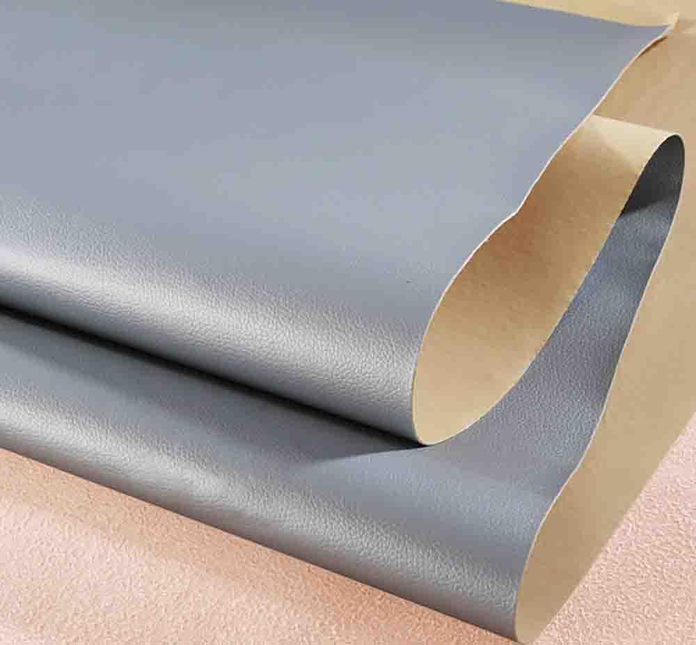 PU Leather Repair Tape, Self Adhesive Faux Patch for Car Seat Sofa Cushion Crack Scratch Restoration (Silver,39x25 inch)