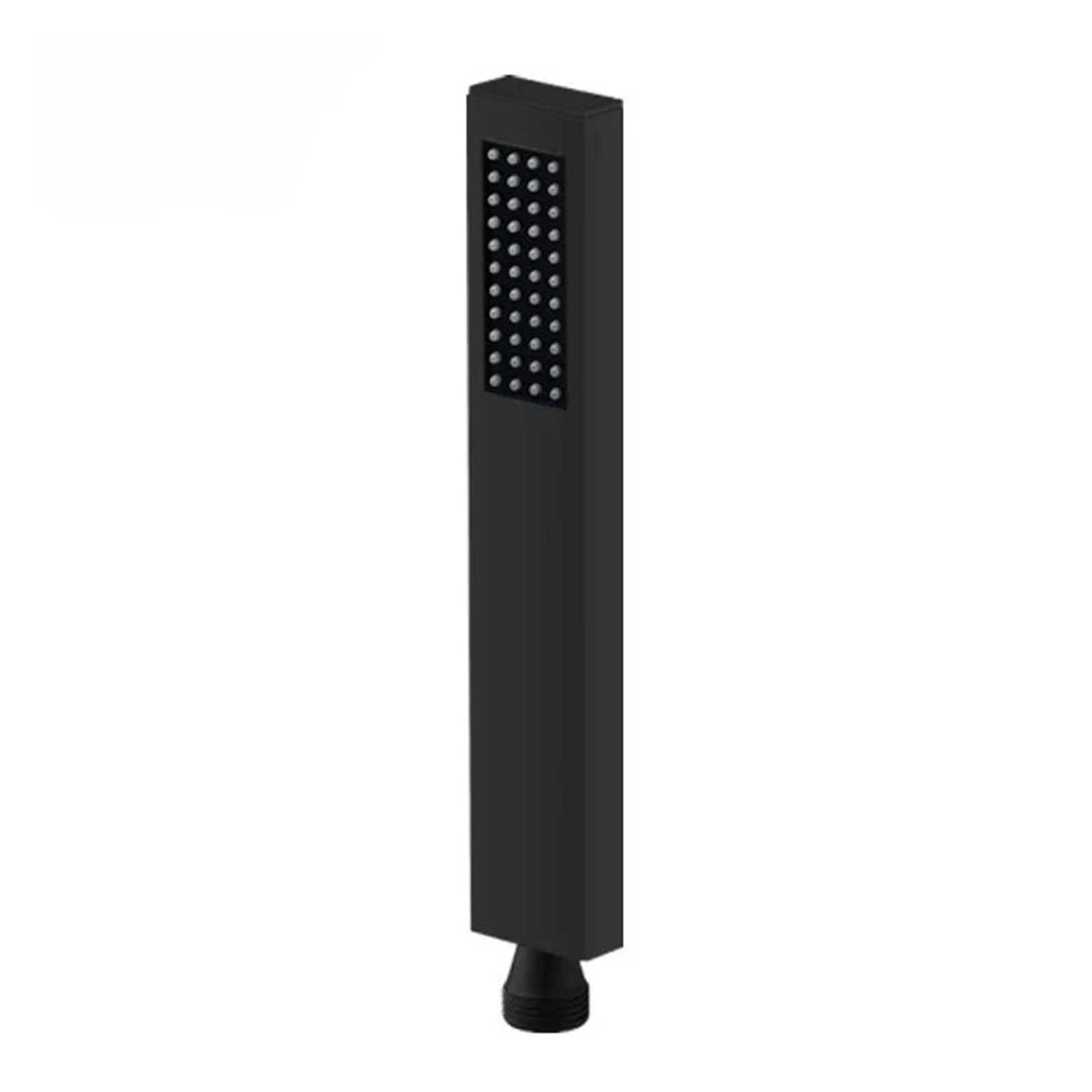 Genérico Rociador de Ducha Mano Acero Inoxidable - Alta Presión Cuadrado(Brass Black a)