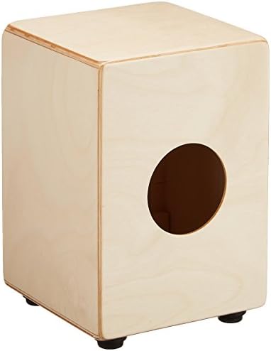 Meinl Mini Cajon Drumbox - Cajon Portable 14x14x22 Cm En Bouleau, Pieds Antidérapants - Idée Cadeau Musicien