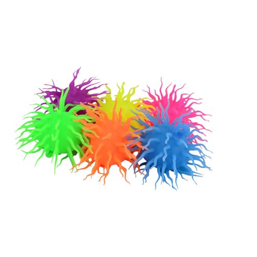 Spike Fluffy Ball con luz, Ø 12 cm