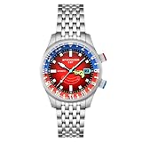 Spinnaker SP-5162-22 Spongebob Collaboration Watch Automatic 18 ATM Waterproof Sapphire Crystal Red Dial Unisex