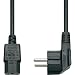 Produktbild MUSIC Store Kaltgerätekabel, 1,5m, Schwarz, Basic Standard Netzkabel