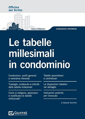Tabelle millesimali in condominio