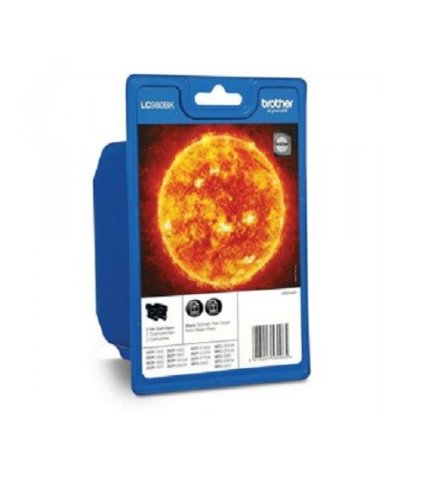 Preisvergleich Produktbild Brother LC-980BK 2PACK Tintenpatrone