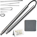 QIDFWOI The 5-in-1 Titanium EDC Chopstic...