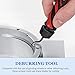 TEHAUX 30pcs Premium Stainless Steel Deburring Scrapers Chamfering Tool for and Industrial Applications for Removing Burrs and Rough Edges
