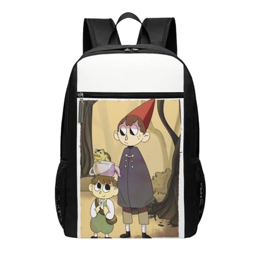 O-utside The Garden Wall Simple Casual Sports Backpack, Super Heavy And Heavy-Duty Backpack Black