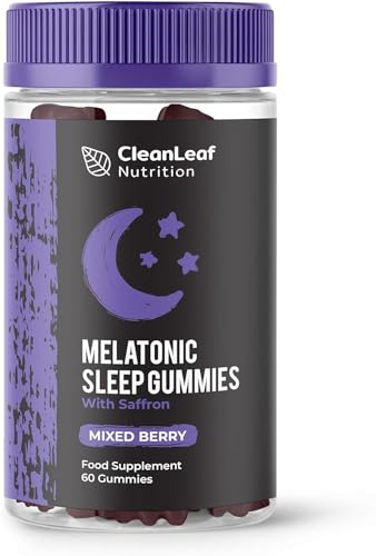 Natural Sleep Support Gummies for Adults - Melatonic Formula for Restful Nights, Sleep Gummies Promoting Natural Sleep Production, Promotes Healthy Sleep Patterns, 60 Count
