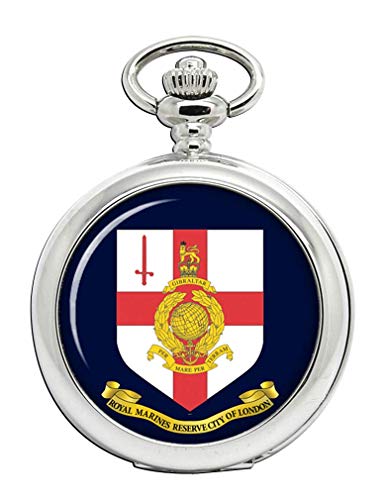 Royal Marines Reserves Ville de Londres Poche Montre