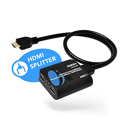 OREI 4K HDMI Splitter 1 in 2 Out 4:4:4 8-bit - HDCP 2.2, 18 Gbps, 4K@60Hz HDMI Duplicator/Distributor UltaHD High-Resolution Down Scaler - UHDS-102C by OREI - Image 2