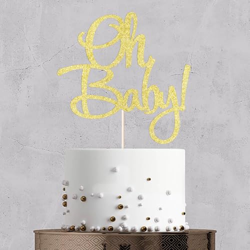Auteby Oh Baby Cake Topper - Baby Shower For Boys And Girls thumb #3