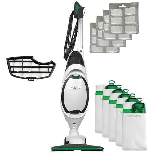 (PRESTAZIONI PROFESSIONALI) - Motore a 60.000 giri/min con HD 50: aspirazione profonda, silenziosa ed efficiente per una casa davvero impeccabile. Leggero e maneggevole + 2 ANNI DI SACCHETTI INCLUSI + PROFUMINI + GRIGLIA MOTORE INCLUSA.