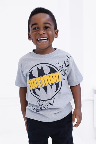 DC Comics Justice League Batman Joker Riddler 3 Pack Graphic T-Shirts Toddler to Big Kid2