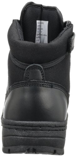 4205 Dura-Max Mid-Zipper Tactical Black Leather Boots 6-inch3