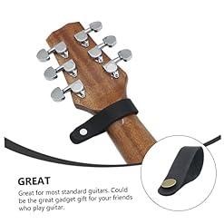 Milisten Adaptateur De Cravate En Cuir De Cuivre Noir/Anti Poupée Sangle De Guitare Électrique Unique Ukulélé Bouton… - Les Beatles, Paul McCartney, John Lennon, RIngo Starr, George Harrison Milisten Adaptateur De Cravate En Cuir De Cuivre Noir/Anti Poupée Sangle De Guitare Électrique Unique Ukulélé Bouton… – Image 6