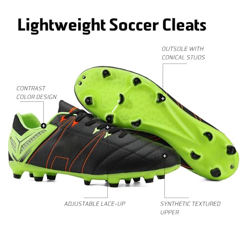 Image of DREAM PAIRS Men's Cleats Football Soccer Shoes