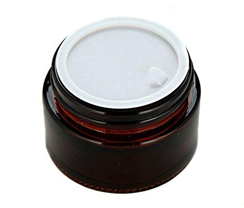 2 barattoli da 30 ml in vetro marrone