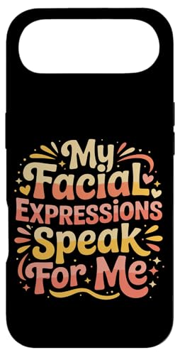 My Facial Expressions Speak For Me �\��L���Ȋ� - �X�}�z�P�[�X iPhone Air �p