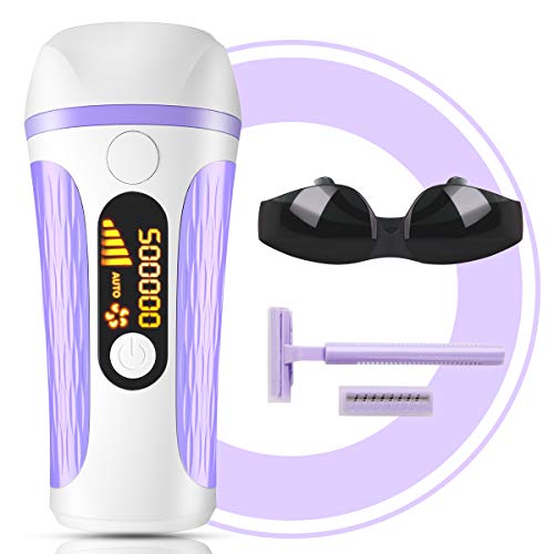 TOPLANET Laser Hair Removal, 500,000 Flashes Permanent IPL Hair Removal for Women, Professional