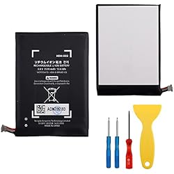 E-yiiviil Batería de repuesto HDH-003 compatible con Switch Lite HDH-001 Game Console with Tools