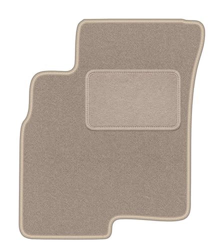 Alfombra de coche de terciopelo beige para Kia Magentis I sedán 2001