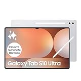 Samsung Galaxy Tab S10 Ultra AI Tablet, Android Tablet, 12GB RAM, 256GB Memory, AMOLED Display, Anti-Reflection Coating, Includes S Pen, WiFi, Platinum Silver, 36 Month Warranty