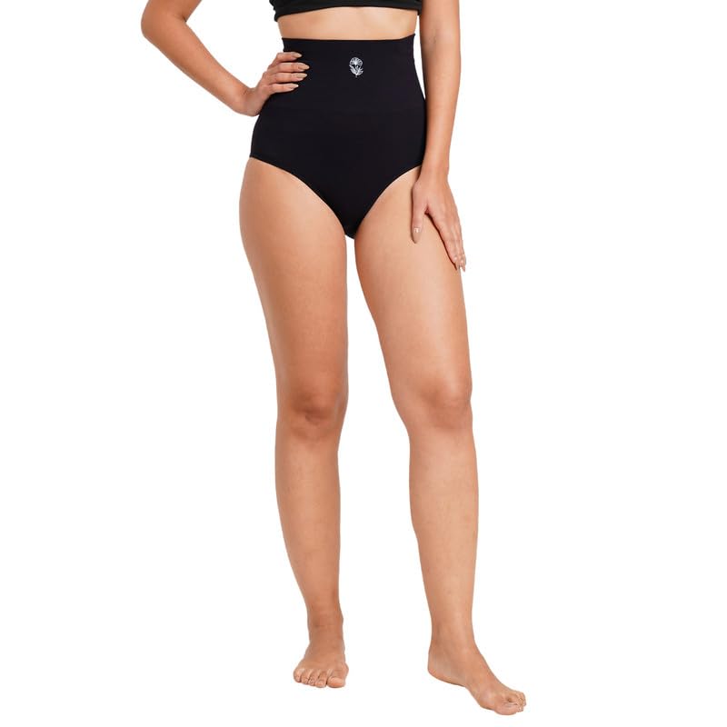 Image of Inner Sense Super Soft Bamboo Shapewear for Women | High Waist Tummy Tucker for Women Invisible Under Clothing I Seamless Waist Cincher for Belly Control