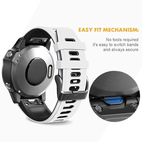 Bracelet montre Fenix 6S Pro interchangeable silicone Fenix 7S - 3