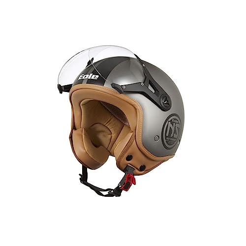 Casque jet EOLE NEW STANDARD léger avec large visière protectrice