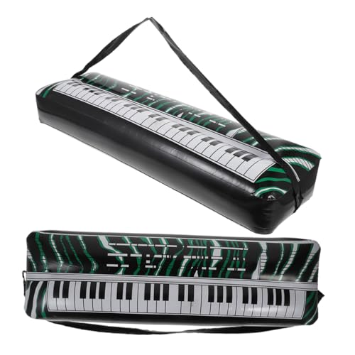 Abaodam Inflatable Rock Star Instrument Set PVC Party Prop Mini Keyboard Piano for Kids Interactive Dance Party Toy