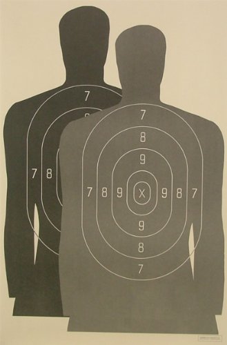 paper shooting targets hostage - (100) Hostage Paper Shooting Targets Silhouette 23
