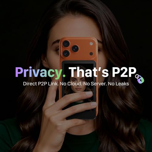 Image of Moman Vlog Selfie Monitor for iPhone, 4K P2P Back Camera Screen | 4K 60fps private P2P wireless preview, magnetic back camera monitor for TikTok, Reels, YouTube Shorts and vlogging