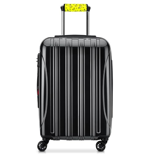Image of Neoprene Luggage Handle Wrap Fluorescent Colors Luggage Identifiers /Tags /Marker, Banana, 5.50 inch x 4.40 inch (Unfold) 4.40 inch x 1.18 inch (Roll), Luggage Handle Wraps