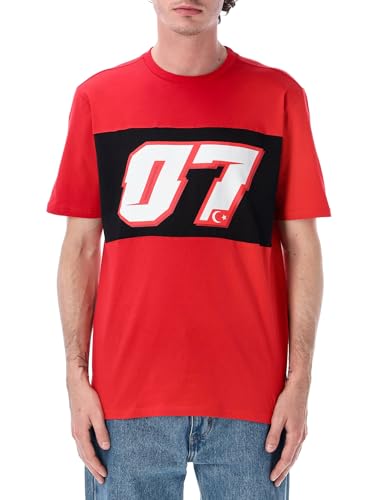 T-Shirt Toprak Razgatlioglu 54 Rouge Coton Premium GP Gruppo Pritelli
