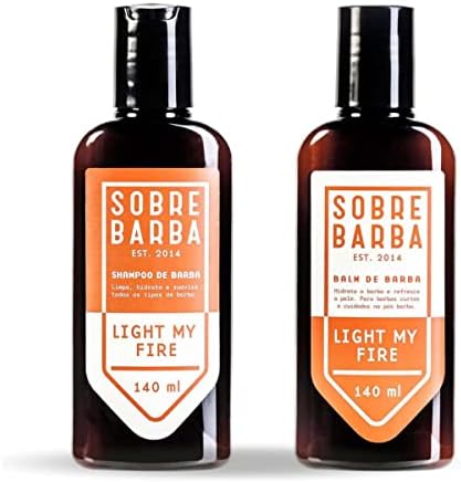 Kit - Shampoo e Balm - Light My Fire - Sobrebarba