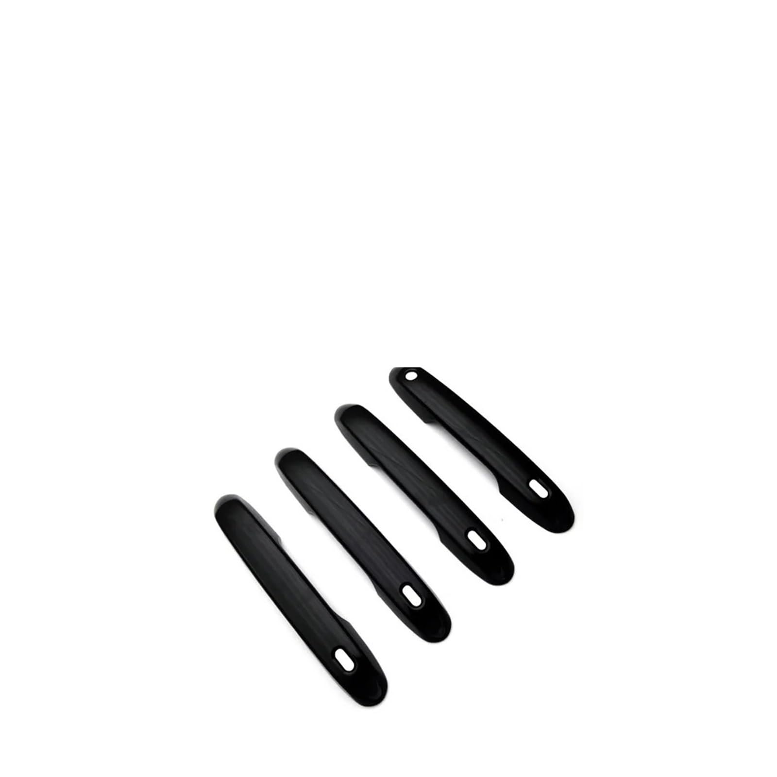 Sauanmnktp Piano Black Exterior Door Handle For Car For Toyota For Highlander 2024 Modified Door Handle Trims(Piano Black)