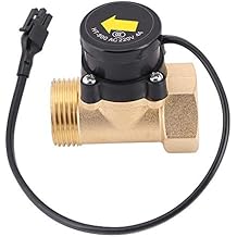 Water Flow Sensor, HT-800 G1Thread Water Flow Sensor Switch, Water Flow Switch Automatic Flow Switch Thread 220V Water Pump Flow Sensor Automatic Control Switch