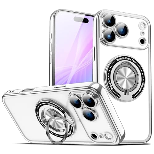 iPhone 17 Pro Max p P[X 360°]X^h cΉ bLH  MagsafeΉ ӂ17 Pro MaxP[X ϏՌ Sʕی  Ȃ ϋv Yی(Vo[)