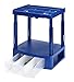 Tools for School - Height Adjustable Shelf with Removable Drawer. Heavy Duty. Fits 12 Inch Wide Locker (Blue, Single Drawer)