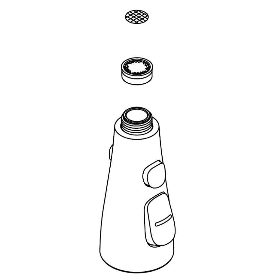 Kohler K-1309218-VS Pieza, Acero Inoxidable Vibrante
